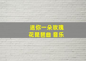 送你一朵玫瑰花琵琶曲 音乐